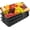 Black, variant on Plastic Serving Trays - Serving Platters Rectangle 9X13 Disposable Party Dish 4 Black Trays