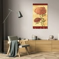thumbnail image 3 of Charlene Audrey 15x32 Gallery Wrapped Canvas Wall Art Titled - Dahlia I, 3 of 4