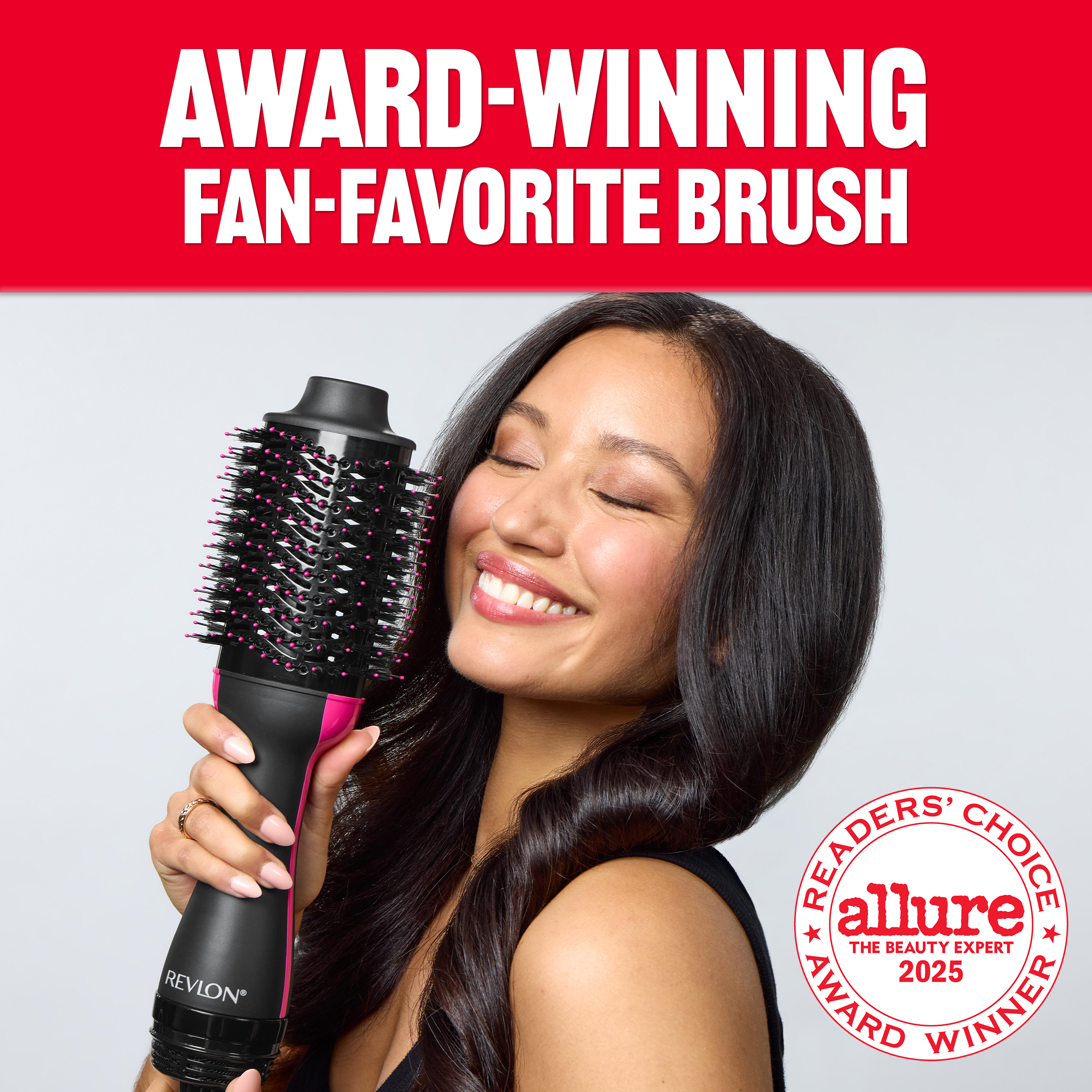 Revlon One-Step Volumizer Hair Dryer Brush, Purple photo 3