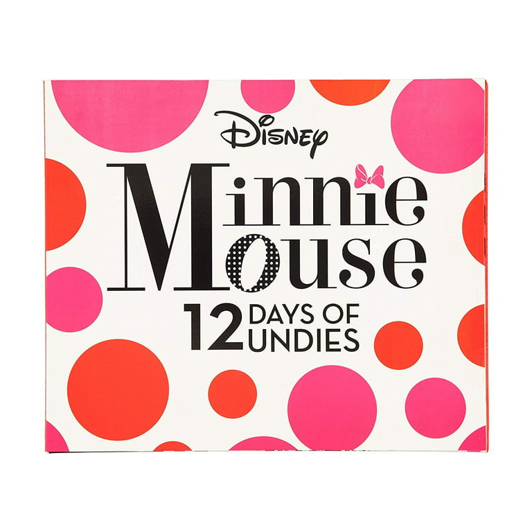 Minnie Mouse Toddler Girl Training Underwear, 12-Pack, Sizes 2T-4T 