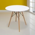 thumbnail image 4 of Mesa Eames Comedor Melamina Circular Blanco Mundo In MUNDO IN MESA OSLO, 4 of 7