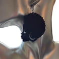 thumbnail image 4 of Afro Woman Earrings, 4 of 5