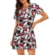 thumbnail image 1 of Disketp Cute Dog para Camisón Corto de Manga Corta para Mujeres, Camisón Cómodo con Escote Redondo, Bonito y Confortable, 1 of 6