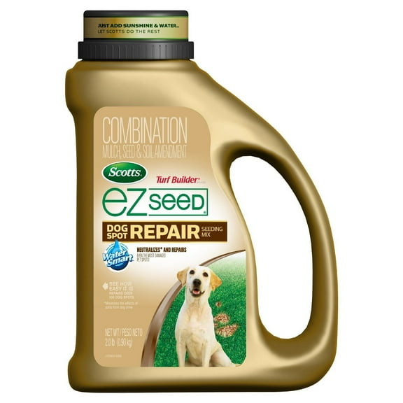 Scotts EZ Seed - Dog Spot Repair - Sun and Shade, 2-Pound Grass Seed Mix  Older Model