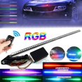 ZGBY 7 Color 48 Led Rgb Scanner Flash Car Strobe Knight Rider Kit Strip