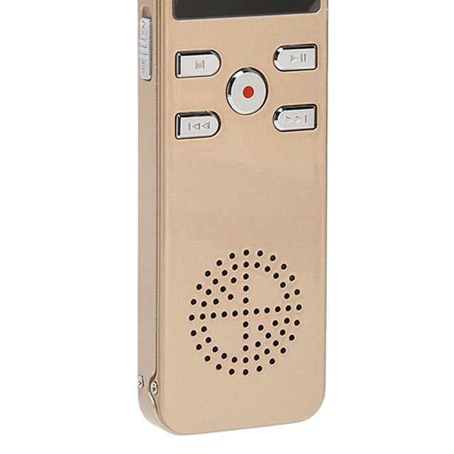 Grabadora de voz digital, grabadora activada por voz, dispositivo de grabación de sonido de 220 horas, grabadora MP3 para conferencias, reuniones, 16 G