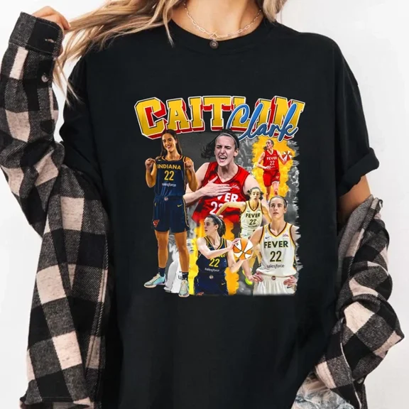 Caitlin Clark T-Shirt, Indiana Fever, Basketball T-Shirt