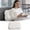 White, variant on Cloud Pillow - Ergonomic Memory Foam Pillows Adjustable Neck Support with Breathable Pillowcase for Side Back Stomach Sleepers