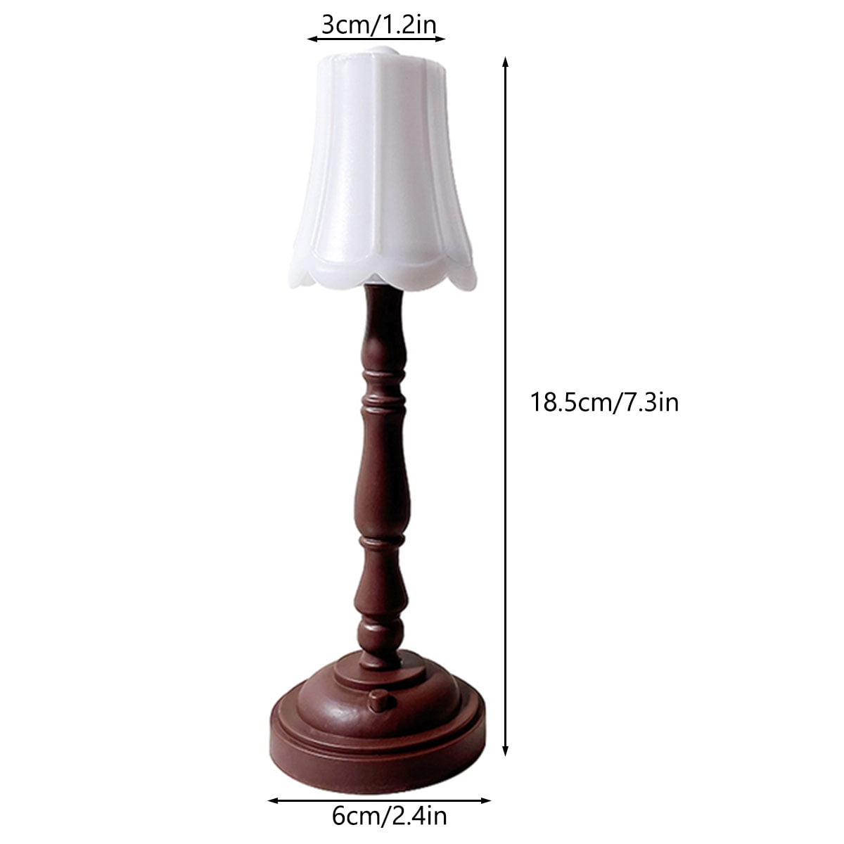 Tzgsonp Retro Table Lamp LED Night Light Ornaments Home Decor Bedroom Bedside Lamp Floor Lamp Lighting Aesthetic Room Decor