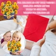 thumbnail image 4 of Pop Up 3D Flower Bouquet Greeting Card Mothers Day Thank You Sentiment Wife Sister Blank Inside Space, 4 of 5