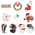 thumbnail image 4 of New Christmas Brooches Pins Cute Santa Snowman Claus Hat gloves Bells Socks Candy Enamel Pin Badges Brooch For Women Gift, 4 of 4