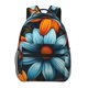 thumbnail image 1 of Fotbe Colorful Blooming Flowers Mochila Casual con Estampado para Escuela, Viajes y Actividades al Aire Libre - Duradera, Ligera y Cómoda, 1 of 5