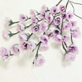 thumbnail image 3 of 2 Pack Light Purple  Rose Flower Twig Lights, 30 Inch 20 LED Artificial Rose Branch Lights Battery Powered Flexible Branch Decor Lights for Home Vase Wedding Christmas, 3 of 16