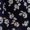 Multicolor 3, variant on Navy Floral Print A-Line Maxi Dress With Cap Sleeves And Ruffle Hem Multicolor 3