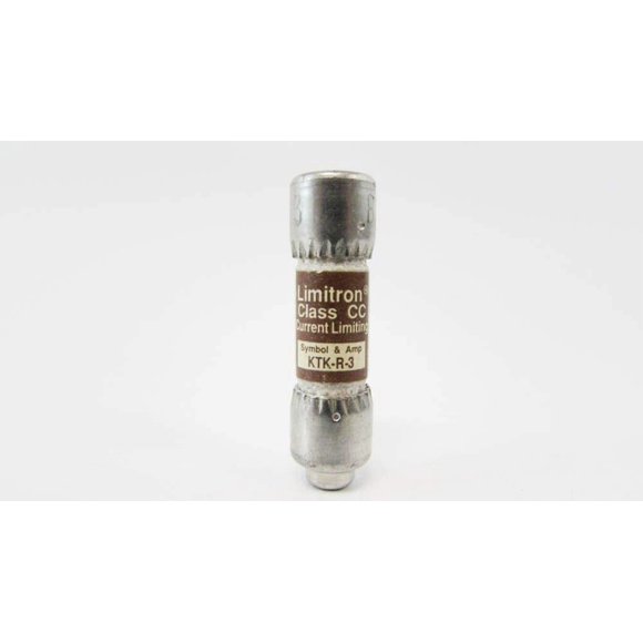 Cooper Bussmann Brand KTK-R-3 (KTK-R-3) 3 Amp 600V Fast-Acting Fuses New