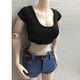 thumbnail image 4 of 1: 6 Pantalones Cortos Ajustados De Con Top Corto Para Mujer Para De Acción De, 4 of 9