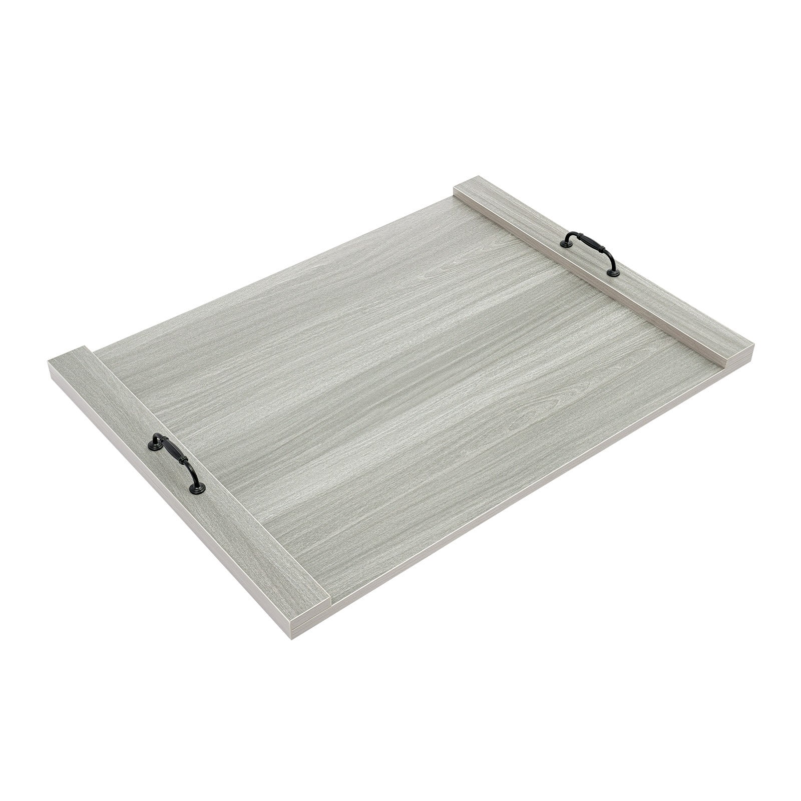 ToppiJoy Stove Top Cover with Handles, 30 x 22 Inch Noodle Board, Solid Wood & Melamine, Multifunctional Kitchen Countertop Protector, Space-Saving & Easy to Clean
