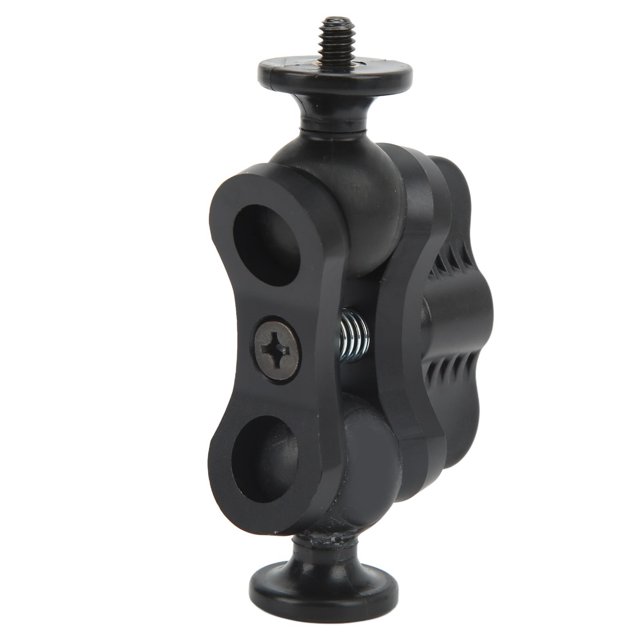 Adaptador de montaje de zapata con cabeza esférica Ticfox Soporte de rótula de bola doble