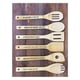 thumbnail image 2 of Funny Wooden Spoon Set, 6Pcs Wooden Cooking Spoons, Engraved Wooden Coffee Spoon with Funny Sayings B, 2 of 5