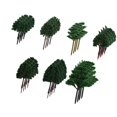 thumbnail image 1 of Yinanstore Model Green Trees Sculpture Green Trees Movie Props Sand Table Layout Decoration Scale Railway DIY Scene Decor Building Model 28 pieces, 1 of 8