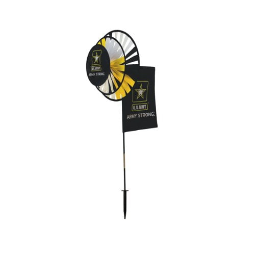 In the Breeze Army Military Outdoor Garden Wind Spinner by In The Breeze