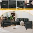 thumbnail image 5 of Pingliang Home Living Room Furniture Set,Sectional Sofa with Storage Ottoman and Loveseat and Accent Chair,Modern L Shape Couch with Storage Pockets,Modern 6 Seater Set for Living Room Apartment APT, 5 of 7