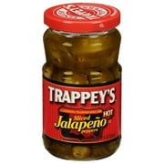 B & G Foods Trappey's Hot Sliced Jalapeo Peppers, 12 fl oz