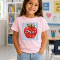 thumbnail image 4 of Godmerch Pre-K Apple Back to School Shirt for Kids Youth Graphic T Shirt First Day of School Tee, 4 of 6