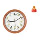 thumbnail image 1 of Reloj de pared,Reloj de pared con pájaro cantor Relojes de pared con pájaros,Relojes de pájaros con sonido Reloj decorativo que canta,Escultura de escritorio,Estatua de la Cuenca del, 1 of 8