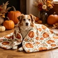 thumbnail image 2 of huayou Fall Harvest Theme Throw Blanket, 27.6x39.4 Inch Soft Cozy Breathable Blanket, for Bedroom Livingroom Farmhouse Sofa Arrangement, 2 of 6