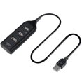 thumbnail image 3 of Mini Usb 2.0 Hi-speed 4 Port Usb Hub Splitter Hub Adapter For Pc Computer For Portable Hard Drives, 3 of 5