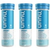 Nuun Active: Tropical Fruit Electrolyte Enhanced Drink Tabs (3 Tubes of 10 Tabs), Pack of 16
