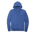 thumbnail image 3 of District V.I.T.Fleece Full-Zip Hoodie DT6102 - 3XL Royal Frost, 3 of 4