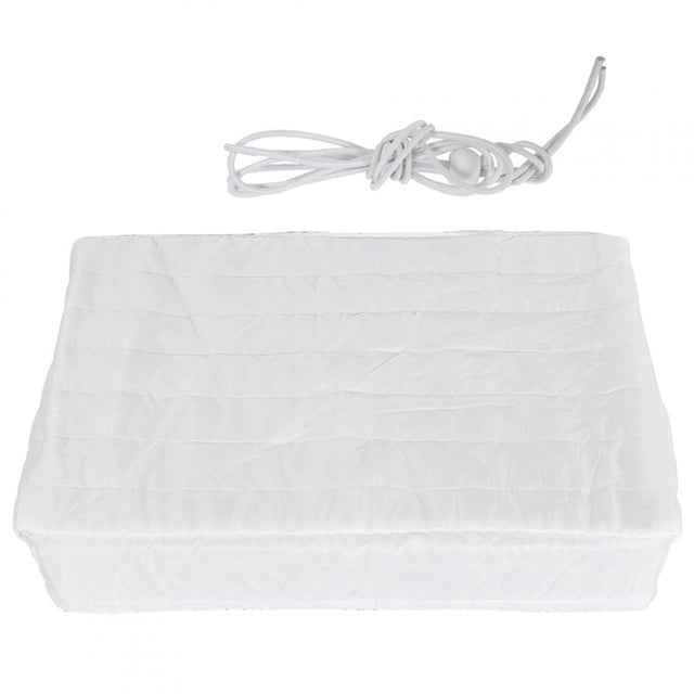 Couvercle de Climatiseur Intérieur Double Isolation Tissu Anti-Poussière Élastique AC Unité de Protection Cover53x35x7cm