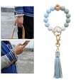 thumbnail image 1 of LLavero de silicona con borla y llavero Hugo Pulsera llavero, 1 of 10