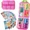 10 squares pink, variant on UFORU Travel Pill Organizer Box with 146 Labels, 10 Compartment Small Pill Case Medicine Kit, Portable Pocket Purse Pharmacy, Daily Weekly Vitamin Supplement Medication Holder