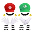 thumbnail image 1 of Disfraz Super Mario Bross Y Luigi Superheroe Para Adulto Set, 1 of 7