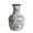 b, variant on KUNPENG Blue And White Ceramic Vase Vintage Floral Pottery Jug Modern Farmhouse Mantel Decor Chinoiserie Chic Table Centerpieces Rustic Boho Display Crackle Glaze Flower Vessel Height 10.63 Inches