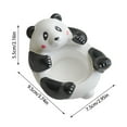 thumbnail image 3 of Panda Bonitos Portavelas 3D Con Forma De Panda Con Detalles Intrincados Portavelas De Cerámica Bandeja Decorativa Para Joyas Soporte Decorativo Para Fiestas En Casa Amantes De Los Animales, 3 of 7