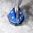 thumbnail image 3 of Motorcycle Kickstand Pad Enlarger Plate Anti Sinking Foot for XMAX 400 NMAX155 AEROX155, 3 of 7