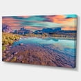thumbnail image 2 of Beautiful Lake in Lago Rienza - Impression sur Toile Seashore, 2 of 3
