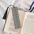 thumbnail image 4 of Kdxio Colorful Easter Eggs1 Print Metal Tassel Bookmarks,Perfect Gift for Art Lovers and Bookworms Metal Bookmarks for Women, 4 of 8