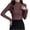 Mauve, variant on DYTTDG Women's Mock Neck Ribbed Knit Long Sleeve Top | Solid Slim Basic Pullover Soft Stretch Layering Shirt for Spring Fall Daily Wear