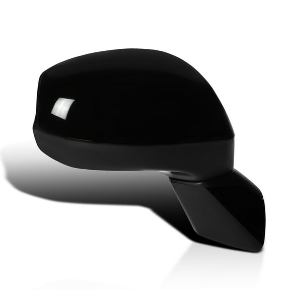 Spec-D Tuning Right Passenger Side Power Adjust Glossy Black 3-Pin Manual Fold Side Mirror Compatible with 2012-2015 Honda Civic