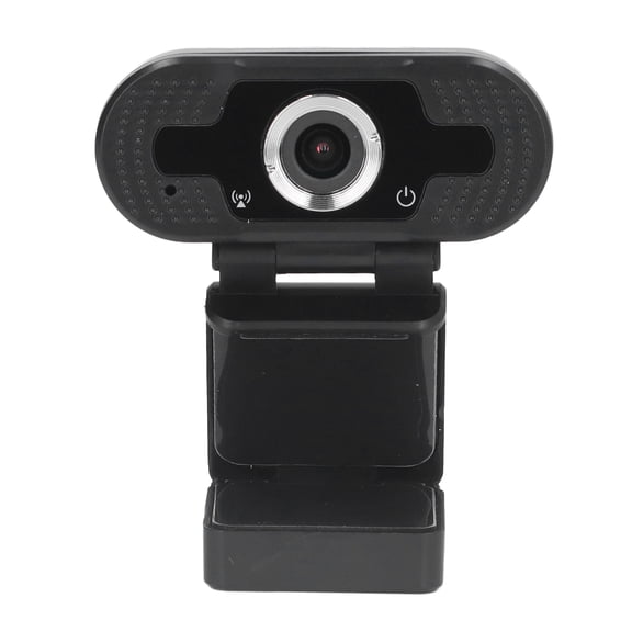 Full HD PC Webcam With Microphone, Crystal Clear Video Stereo Sound For Online Meetings