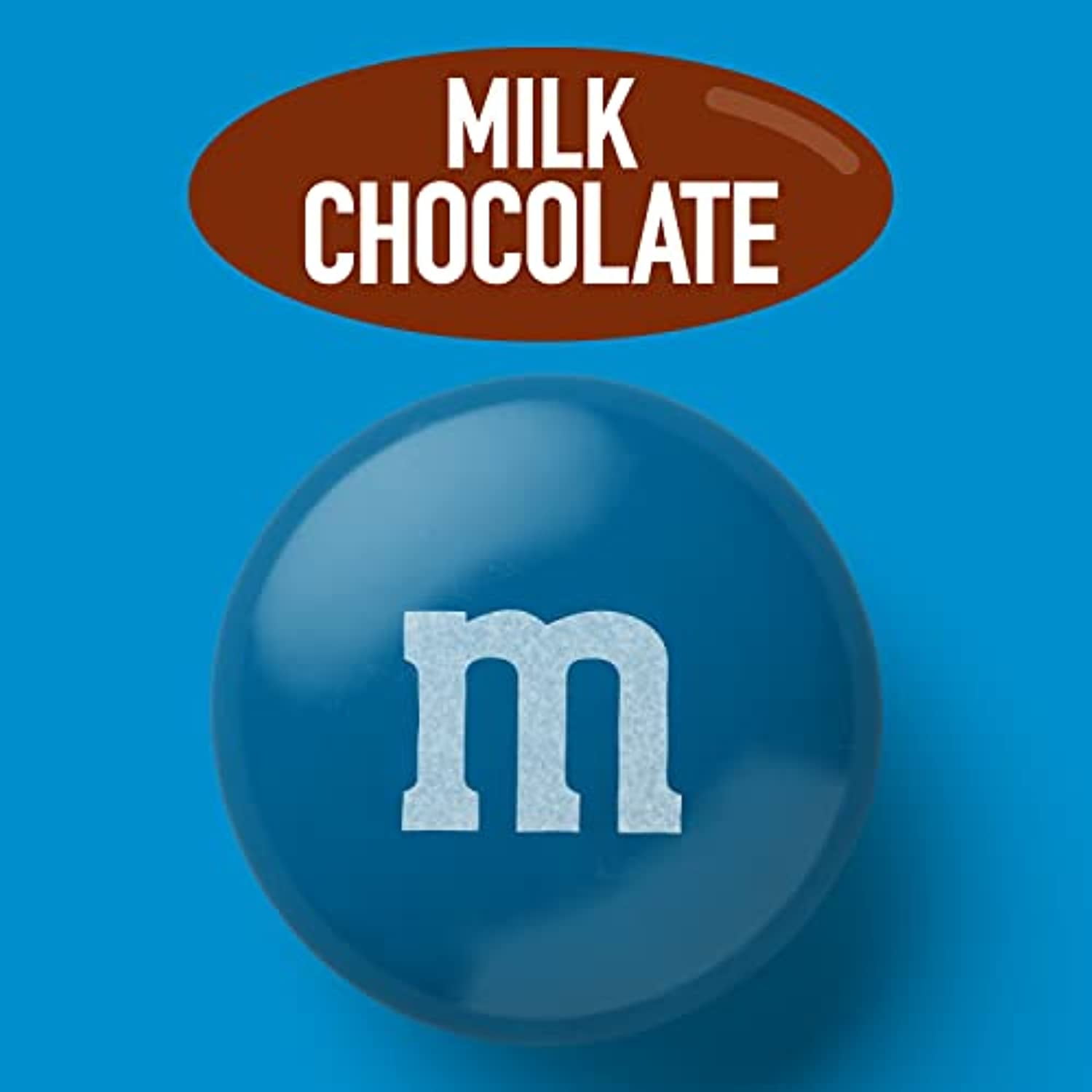  M&M'S Milk Chocolate Light Blue Candy, 2lbs of M&M'S in  Resealable Pack for Baby Shower, Wedding Candy Buffet, Birthday Parties,  Easter, Candy Bars, Sweet Stuff for DIY Party Favors : Grocery