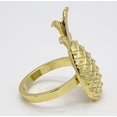 thumbnail image 3 of Fennco Styles Stylish Pineapple Metal Napkin Rings - Set of 4, 3 of 11