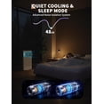 thumbnail image 3 of 10000BTU Portable Air Conditioner, 3-in-1 Remote Control AC with 24-Hour Timer, Cools Up to 450 Sq. Ft. with Fan & Dehumidifier, Sleep Mode, Auto Swing, 24H Timer, 3 of 7