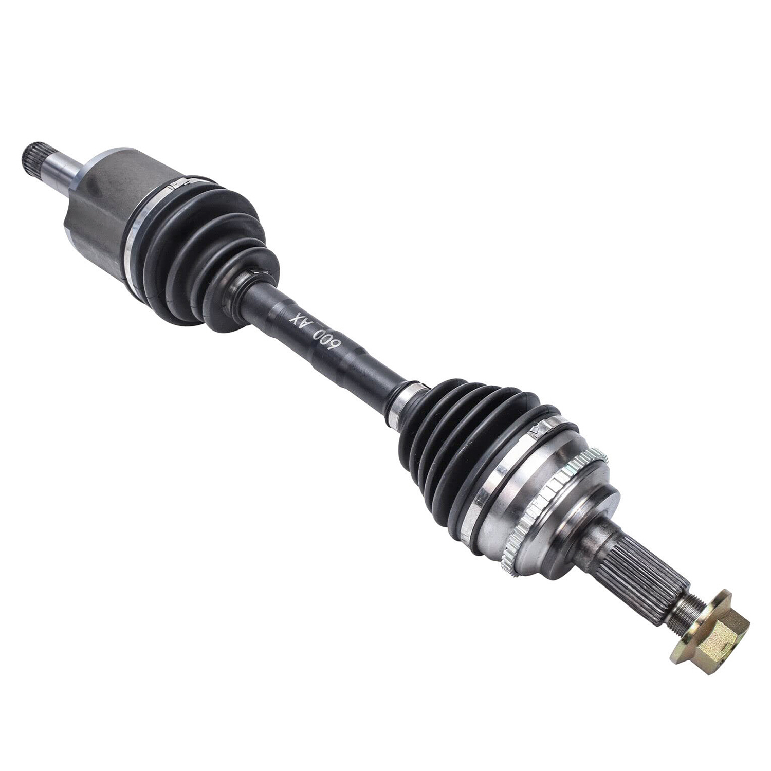 Detroit Axle - Front Left CV Axle for 2007-2014 Ford Edge, 2007-2015 Lincoln MKX, Driver Side CV Axle Shaft Assembly 2008 2009 2010 2011 2012 2013 Replacement