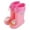 Pink, variant on Kcolen Toddler Rain Boots Girls Ankle Rain Boots On School Garden Rubber Footwear for KidsSlip Lightweight Cartoon Kids Rain Boots